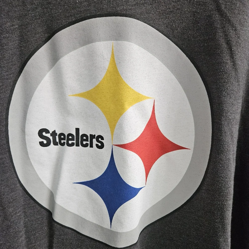 Steelers slim fit long sleeve t-shirt- medium - Picture 3 of 4